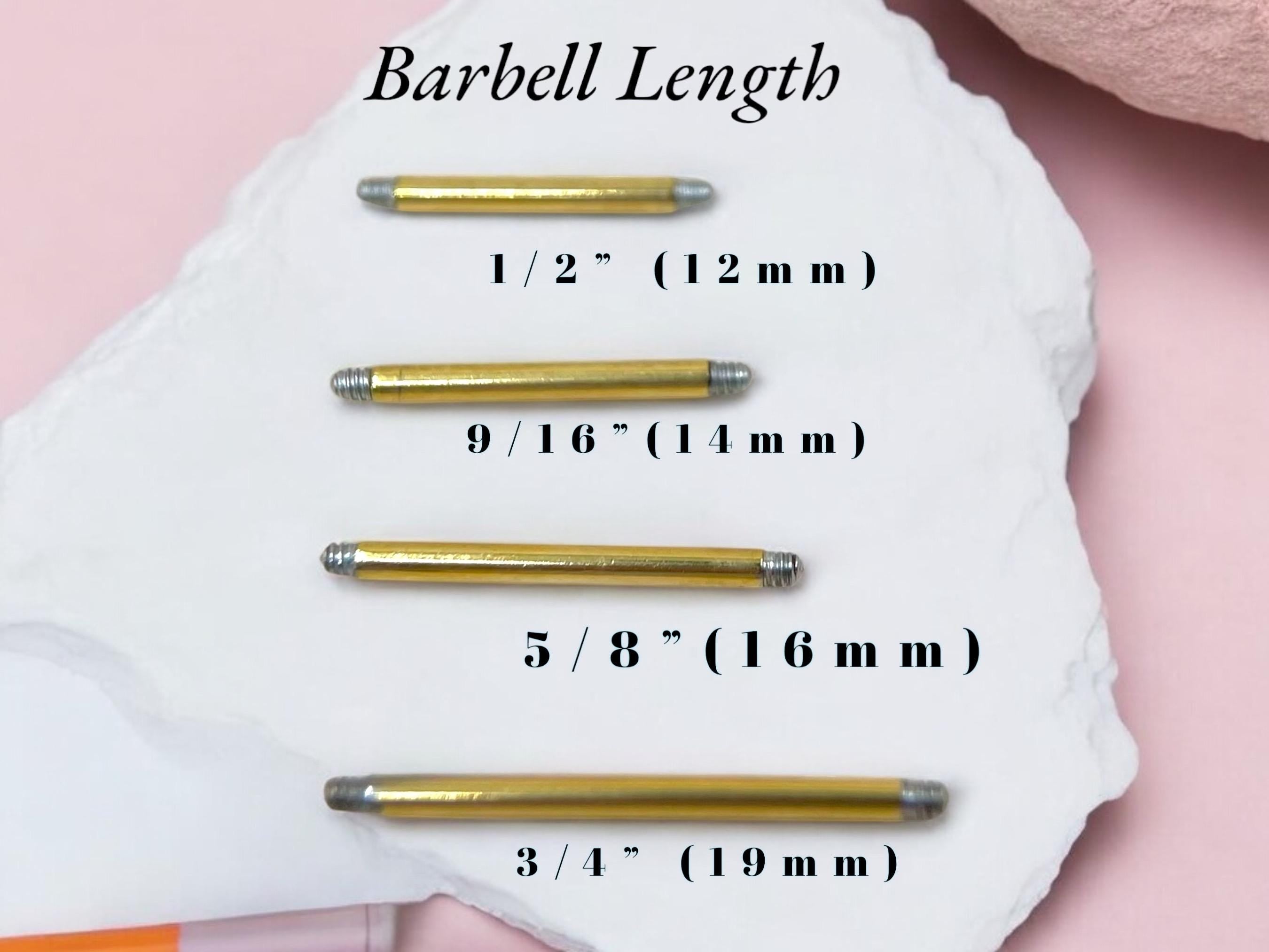 14G Daisy Nipple Barbell, Set of 2 Gold Floral Nipple Ring, Nipple Piercing Jewelry, Customized Personalized Body Jewelry