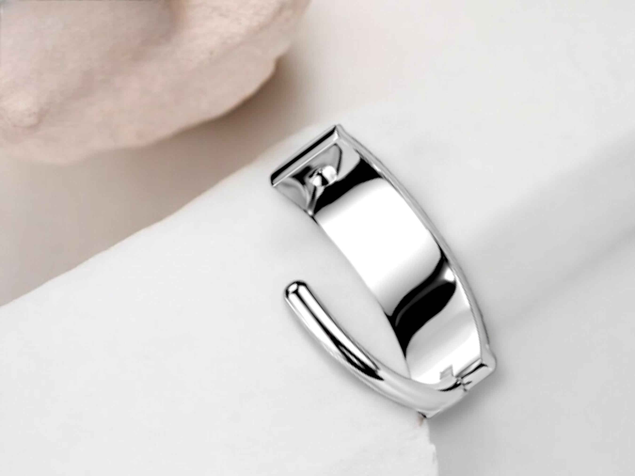 Titanium Silver Belly Clicker Ring, Triple Line Gem Belly Piercing Clicker Ring Jewelry, Minimalist Navel Piercing, 14G Belly Body Jewlery
